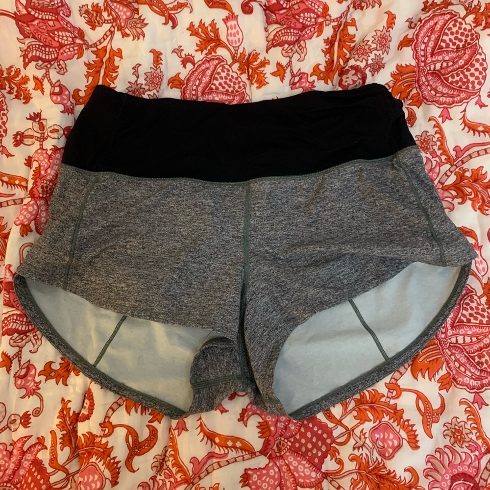 Lululemon high rise grey speed ups